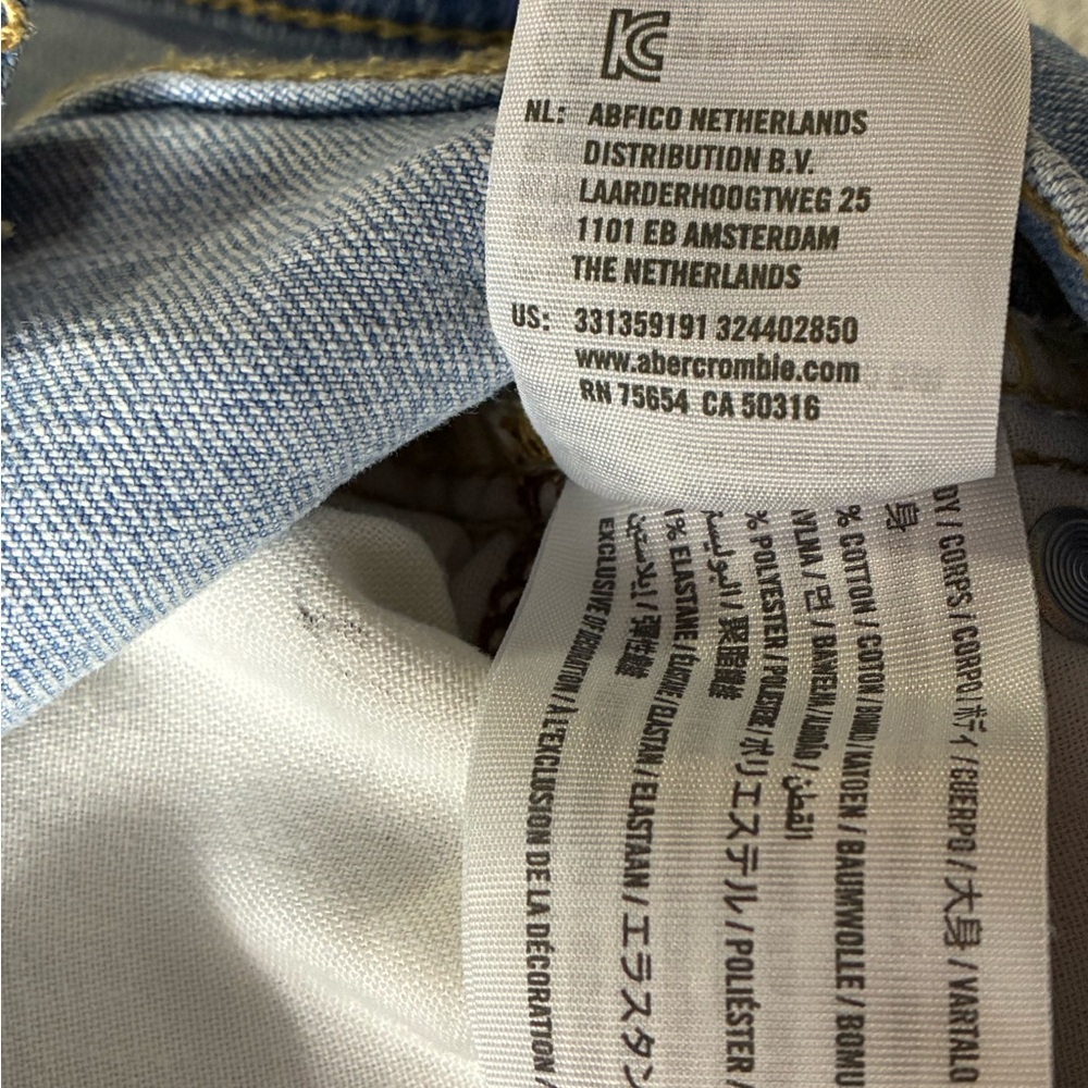 Hollister Skinny Epic Flex Blue Jeans Size 28x28 - Picture 8 of 13